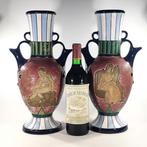 Amphora Riessner - Vaas - 2 grote vazen volledig intact -