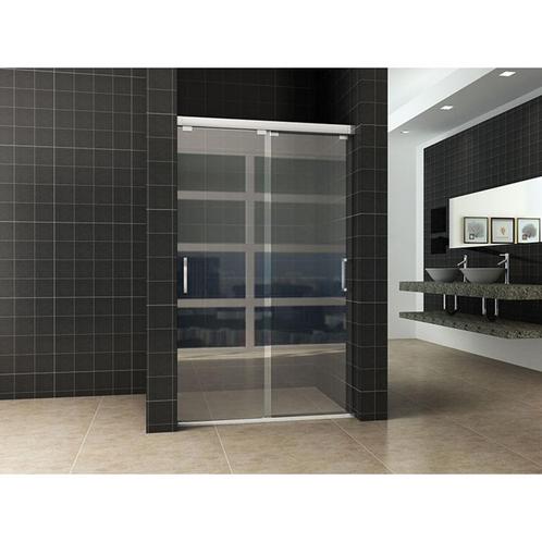 Wiesbaden Dubbele Nis Schuifdeuren - 1400x2000x8mm - NANO, Doe-het-zelf en Verbouw, Sanitair, Nieuw, Glas, Ophalen of Verzenden
