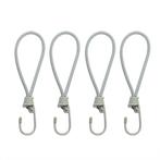 ProPlus Elastische tentspanners met haak - 20 cm - wit -..., Caravans en Kamperen, Caravan accessoires, Ophalen of Verzenden, Nieuw