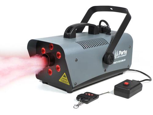 Party Sound &amp; Light PARTY-FOG1200LED Rookmachine, RGB, Muziek en Instrumenten, Licht en Laser, Rookmachine, Nieuw, Verzenden