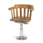 ARC Luxe Teak stuurstoel - bootstoel OP VOORRAAD, Ophalen of Verzenden, Nieuw, Interieur en Kussens