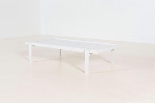 Flow Sublime aluminium loungetafel wit 120 x 64 cm |, Tuin en Terras, Tuinsets en Loungesets, Ophalen of Verzenden