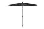 Platinum Riva parasol 3 m. black, Nieuw, Stokparasol, Verzenden, Kantelbaar