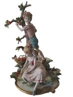 Triade - Benacchio - sculptuur, La cueillette des pommes -