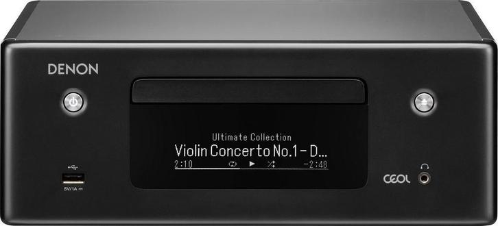 Denon CEOL RCD-N10 (zwart) - HiFi netwerk cd-speler met HEOS, Audio, Tv en Foto, Versterkers en Receivers, Zo goed als nieuw, Denon