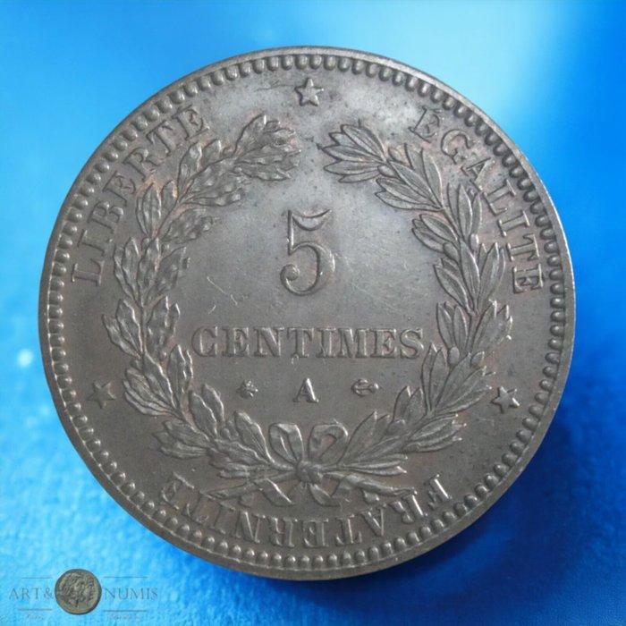 Frankrijk. 5 Centimes 1872-A Cérès (Zonder Minimumprijs), Postzegels en Munten, Munten | Europa | Euromunten