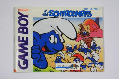 De Smurfen (Les Schtroumpfs) (Manual) (GameBoy Manuals), Spelcomputers en Games, Games | Nintendo Game Boy, Gebruikt, Ophalen of Verzenden