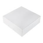 Taartdoos 25x25x8cm. Wit 3st, Verzenden, Nieuw