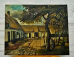 EDM WARIE - Olieverfschilderij - De boerderij (ophangende