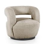 *WOONWINKEL* Eleonora Sharon Draaibare Fauteuil Boucle, Huis en Inrichting, Fauteuils, Verzenden, Nieuw