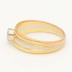 Ring - 18 karaat Geel goud, Roségoud, Witgoud - 0.13ct. tw., Nieuw