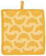 HEMA Pannenlap - 21 x 21 - katoen - okergeel croissant, Huis en Inrichting, Verzenden, Nieuw