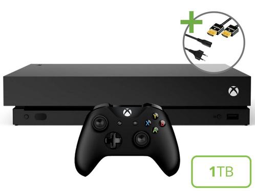 Microsoft Xbox One X Starter Pack - 1TB, Spelcomputers en Games, Spelcomputers | Xbox One, Ophalen of Verzenden