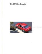 1993 BMW 3 SERIE COUPE BROCHURE DUITS, Boeken, Auto's | Folders en Tijdschriften, Nieuw, BMW, Author