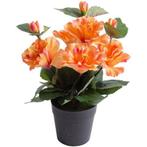 Botanic-Haus Kunstbloem Hibiscus in pot (1 stuk), Huis en Inrichting, Woonaccessoires | Overige, Verzenden, Nieuw