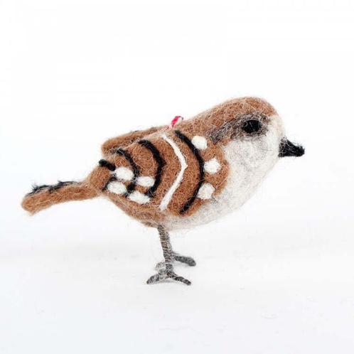 Vilten vogeltje musje 10cm NIEUW, Kinderen en Baby's, Kinderkamer | Inrichting en Decoratie, Nieuw, Ophalen of Verzenden
