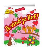 Wenskaart Ik Vind Je Lief 16,5cm, Verzenden, Nieuw
