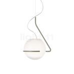 Foscarini Tonda Hanglamp, titaan/wit - 32 cm (Hanglampen), Huis en Inrichting, Lampen | Hanglampen, Verzenden, Nieuw