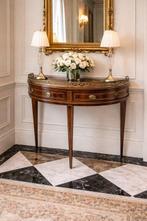 Demi lune tafel, halvemaantafel, circa 1800 - Bijzettafel -, Antiek en Kunst