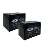 Landport (LP) 2x EVX12-76 AGM / GEL / Carbon accus 12 volt, Caravans en Kamperen, Caravan accessoires, Ophalen of Verzenden, Nieuw