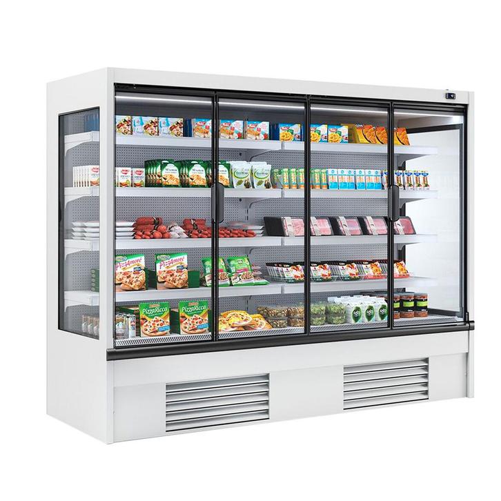 GGM Gastro | Wandkoeling - 2580mm - 910 liter - met 2 |, Witgoed en Apparatuur, Koelkasten en IJskasten, Verzenden