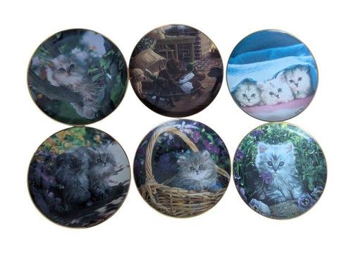 Franklin Mint - Nancy Matthews - Ontbijtbord (6) - Sitting, Antiek en Kunst, Curiosa en Brocante