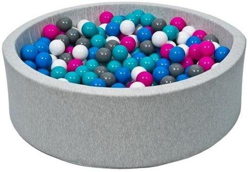 Ballenbad met 300 ballen - Wasbare hoes - 90 x 30 cm - Ro..., Kinderen en Baby's, Speelgoed | Babyspeelgoed, Nieuw, Ophalen of Verzenden