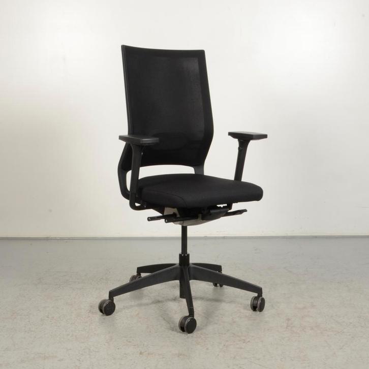 Bureaustoel Sedus QB-102 - Zwart - Opnieuw gestoffeerd, Zakelijke goederen, Kantoor en Winkelinrichting | Kantoormeubilair en Inrichting