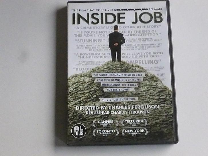 Inside Job (DVD), Cd's en Dvd's, Dvd's | Filmhuis, Zo goed als nieuw, Verzenden