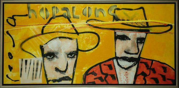 Herman Brood | Giclée: Wild Bill | Afmeting: 80cm x 170cm, Antiek en Kunst, Kunst | Overige Kunst, Ophalen of Verzenden