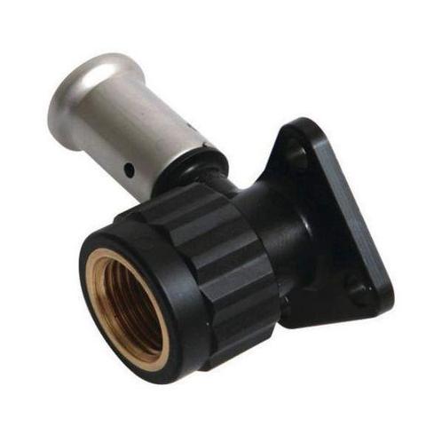 Henco muurplaat Ø16x1/2 pers x binnendraad - Laag (40mm), Doe-het-zelf en Verbouw, Verwarming en Radiatoren, Verzenden