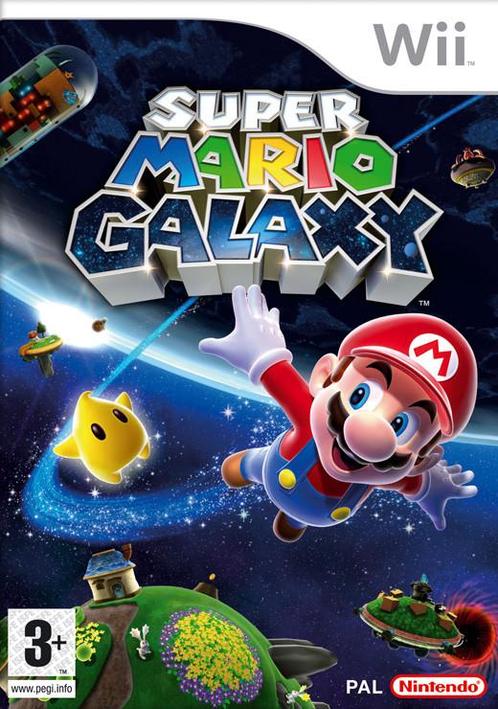 Super Mario Galaxy (Nintendo Wii), Spelcomputers en Games, Games | Nintendo Wii, Gebruikt, Verzenden