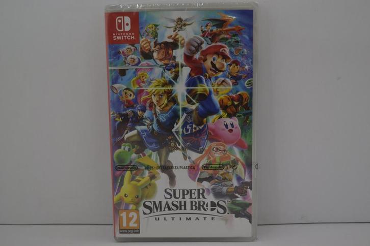 Super Smash Bros Ultimate - SEALED (SWITCH UKV), Spelcomputers en Games, Games | Nintendo Switch, 1 speler, Zo goed als nieuw