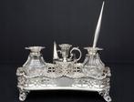 Inktpot (5) - Rare Victorian Henry Wilkinson & Co. Sterling, Antiek en Kunst, Antiek | Goud en Zilver