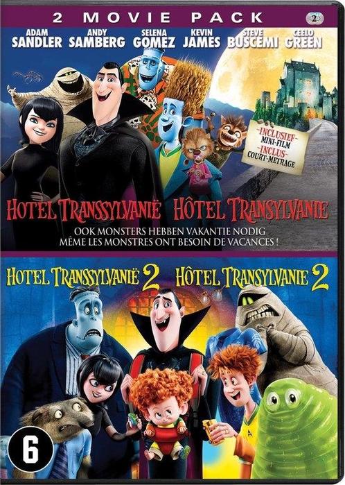 Hotel Transylvania 1&2 - Duo Pack - DVD, Cd's en Dvd's, Dvd's | Tekenfilms en Animatie, Verzenden