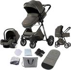 Baby Stroller HVG9 – Wandelwagen Deepgrijs | Compact & Verst, Ophalen of Verzenden, Nieuw