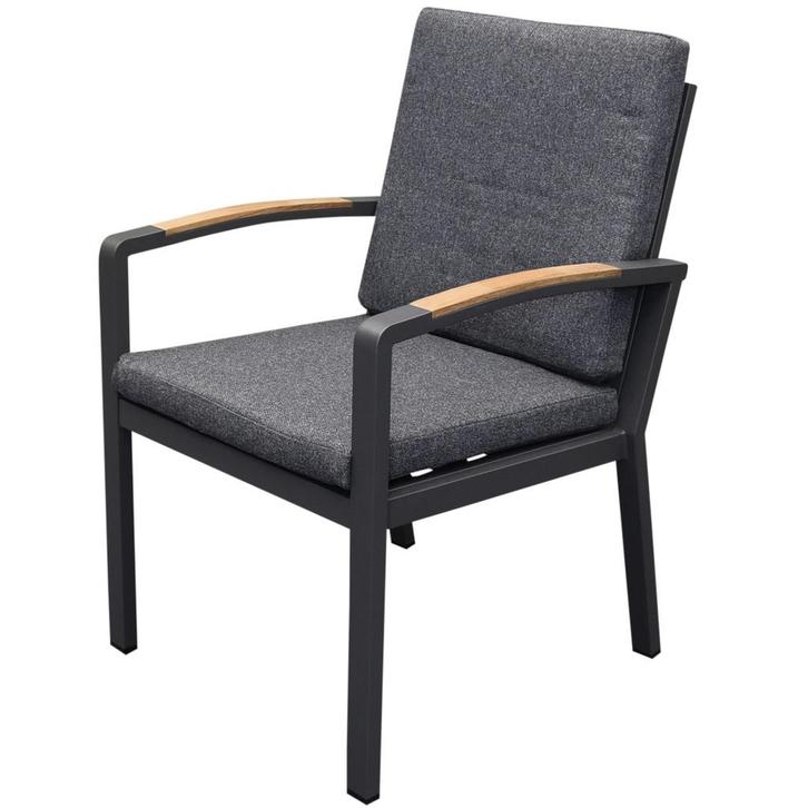 Costa Rica dining tuinstoel aluminium antraciet, Tuin en Terras, Tuinstoelen, Nieuw, Ophalen of Verzenden