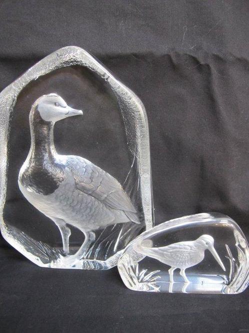 AB Maleras Glassworks - Mats Jonasson - sculptuur, Gans, Antiek en Kunst, Curiosa en Brocante