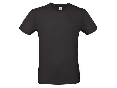 Heren American T-shirt - Ronde hals - Black, Kleding | Heren, Ondergoed, Verzenden