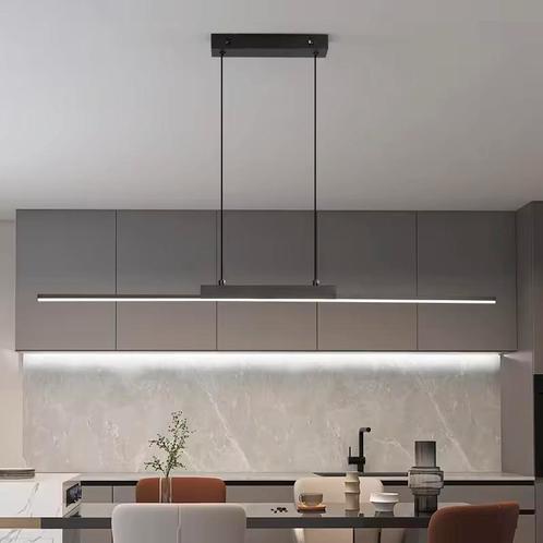 Verstelbare Moderne Hanglamp - Zwarte Balk Lamp Plafond LED, Huis en Inrichting, Lampen | Hanglampen, Nieuw, 75 cm of meer, Verzenden