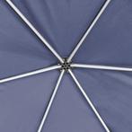 Partytent zeshoek 3,6x3,1m blauw met 6 zijwand, Verzenden, Nieuw, 2 meter of meer, Partytent