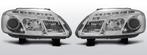 Koplampen LED DRL | Volkswagen Touran 2003-2005 / Caddy 2005, Verzenden, Nieuw, Volkswagen