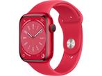 Apple Watch Series 8 - 4G - ECG en Crashdetectie - Rood, Sieraden, Tassen en Uiterlijk, Smartwatches, Verzenden, Zo goed als nieuw