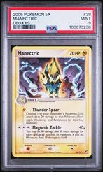 2005 Pokemon EX - Deoxys- Manectric #38 - PSA 9, Nieuw