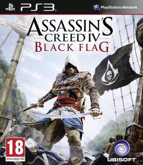 Assassins Creed IV Black Flag (PS3 Games), Spelcomputers en Games, Games | Sony PlayStation 3, Zo goed als nieuw, Ophalen of Verzenden
