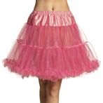 Petticoat neonroze luxe, Verzenden, Nieuw, Feestartikel