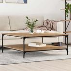 vidaXL Salontafel artisanaal eikenkleurig 100 x 100 x 40 cm, Huis en Inrichting, Tafels | Salontafels, 100 tot 150 cm, Verzenden