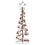 vidaXL Kerstboom lichtkegel met kerstballen 100 LEDs, Verzenden, Nieuw