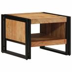 vidaXL Salontafel 50x50x38 cm massief acaciahout, Huis en Inrichting, Tafels | Salontafels, Verzenden, Nieuw, Overige houtsoorten