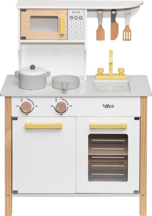 Tryco Houten Kinderkeuken TR-303017, Kinderen en Baby's, Speelgoed | Houten speelgoed, Nieuw, Verzenden